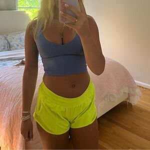 lululemon athletica Neon Yellow Women's Shorts